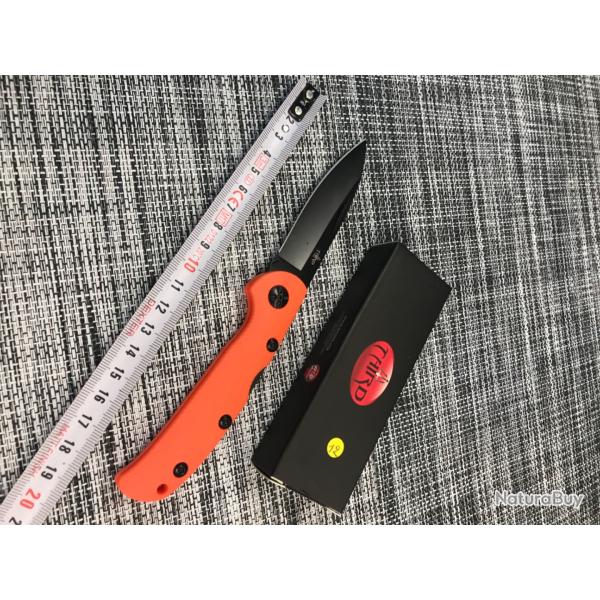 Couteau ��Third�� manche orange
