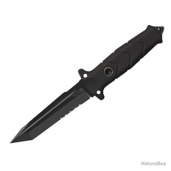 Couteau fixe TB Outdoor Le Vengeur tout noir TB0150