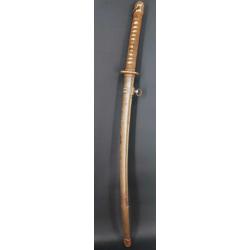 WW2 SHIN-GUNTO MODELE 1938 TYPE 98 DATE SHOWA 19 / 1944 KANE...? SABRE JAPONAIS KATANA SECONDE GUERR