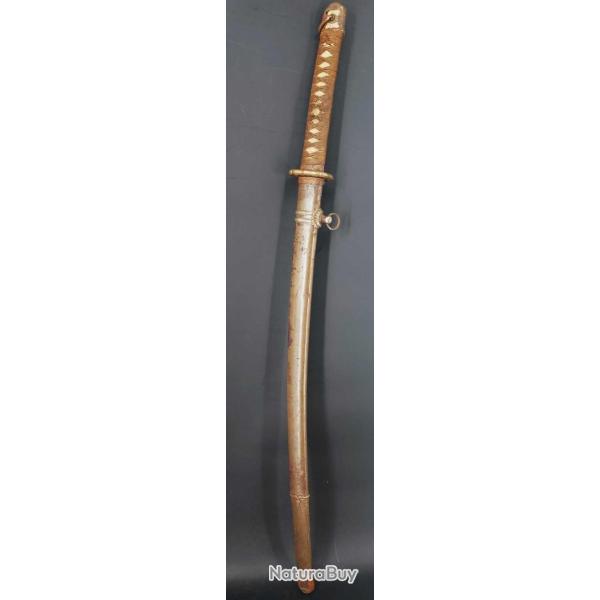 WW2 SHIN-GUNTO MODELE 1938 TYPE 98 DATE SHOWA 19 / 1944 KANE...? SABRE JAPONAIS KATANA SECONDE GUERR