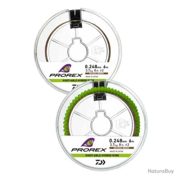 Bas de ligne DAIWA Prorex hybrid � 0.248mm