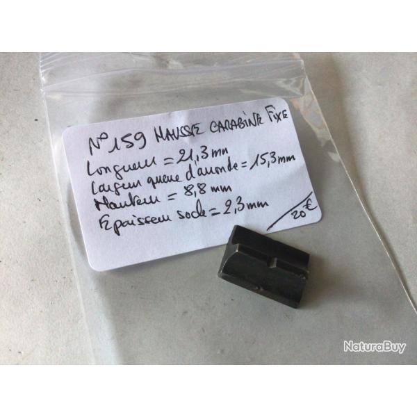 VENDU PAR LE-CUIRASSIER N159 HAUSSE DE CARABINE FIXE