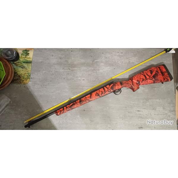 Carabine SABATTI Modle ROVER Traqueur calibre 9.3X62 Camo Orange Fluo