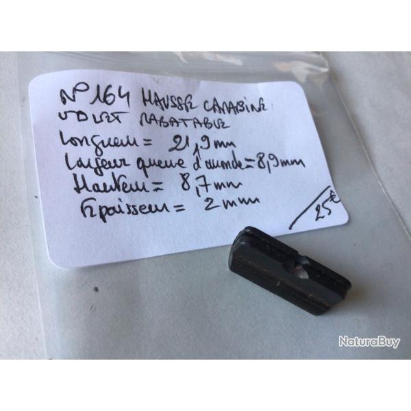 VENDU PAR LE-CUIRASSIER N164 HAUSSE DE CARABINE VOLET QUI PEUT SE RABATTRE