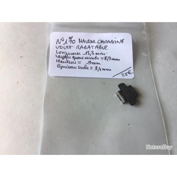 VENDU PAR LE-CUIRASSIER N170 HAUSSE DE CARABINE VOLET QUI PEUT SE RABATTRE