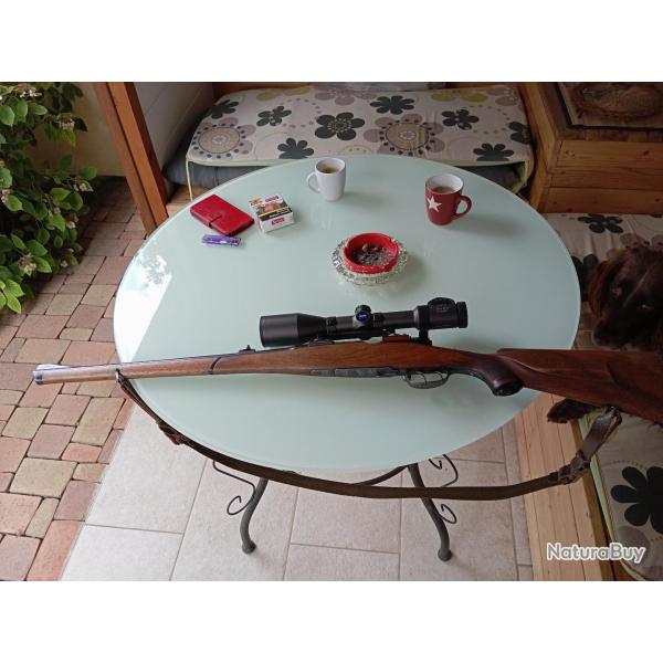 Vend Carabine de chasse MAUSER 98K (Stutzen) calibre 7X64