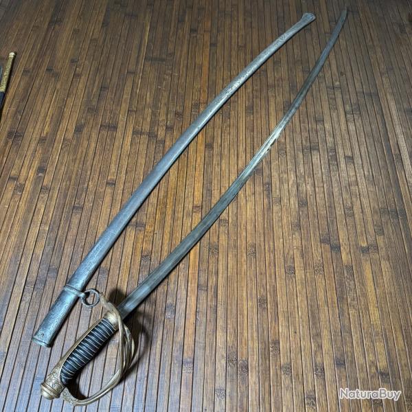 SABRE 1822 D'OFFICIER D'ARTILLERIE FORG� PAR COULAUX A KLINGENTHAL