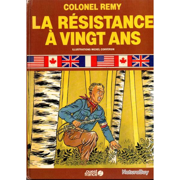 la r�sistance � vingt ans du colonel r�my illustration michel conversin