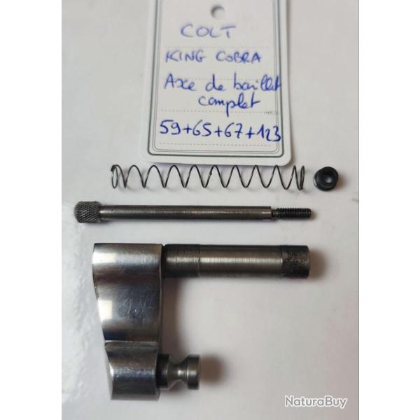 PI�CE COLT MOD. KING COBRA - AXE DE BARILLET COMPLET