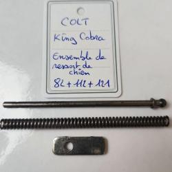 PI&Egrave;CE COLT MOD. KING COBRA - ENSEMBLE RESSORT DE CHIEN