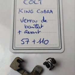 PI&Egrave;CE COLT MOD. KING COBRA - VERROU DE BARILLET + RESSORT