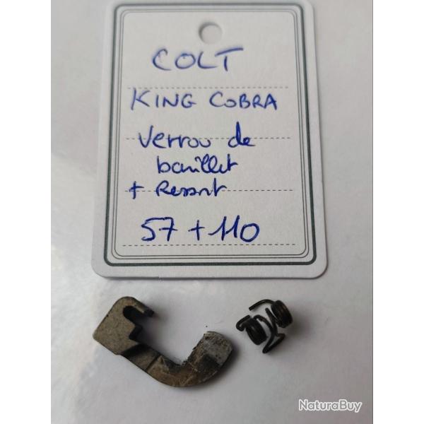 PI�CE COLT MOD. KING COBRA - VERROU DE BARILLET + RESSORT