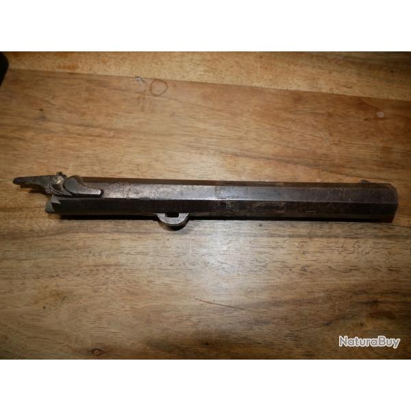 Canon de pistolet � percussion de tir avec rayures cheveux