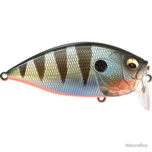 Poisson nageur MEGABASS Over rev crank Red fin perch
