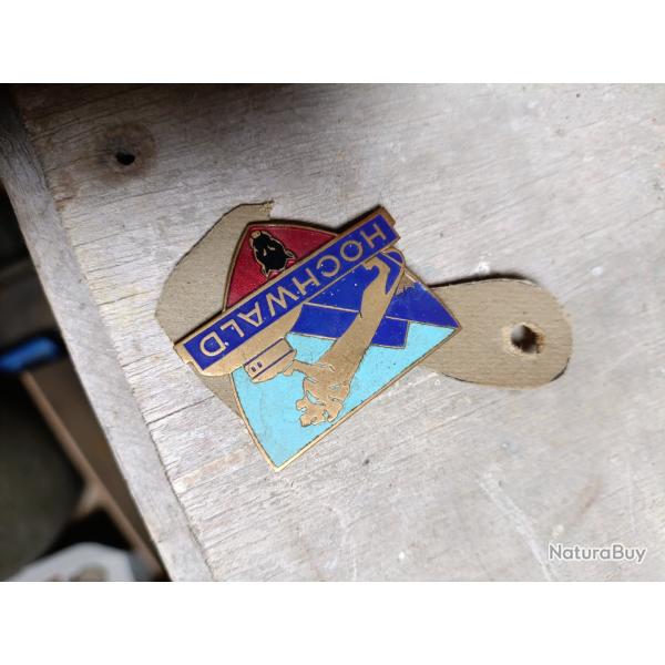 Insigne militaire ancien ARTILLERIE : 156�RAP OUVRAGE HOCHWALD Ligne MAGINOT