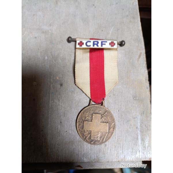 M�daille des dames fran�aises croix rouge