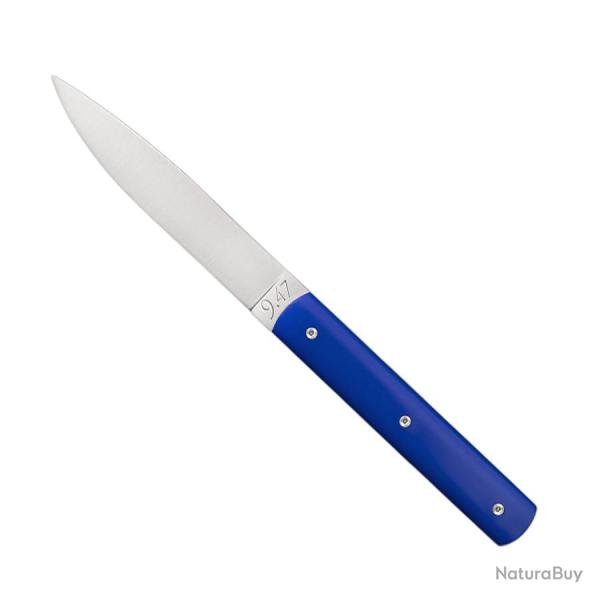 Coffret de quatre couteaux de table 9.47 Polyac�tal - Perceval Bleu France