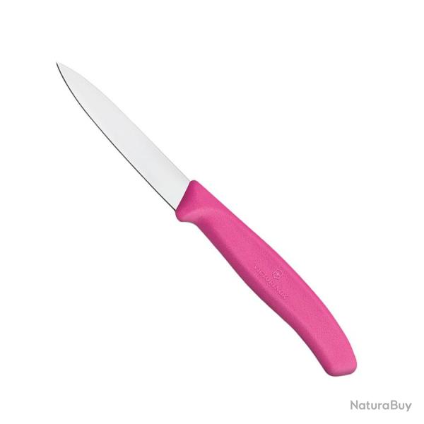 Couteau d'Office 8 cm Swiss Classic Multicolore - Victorinox Rose