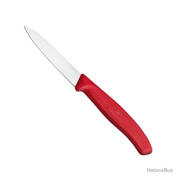 Couteau d'Office 8 cm Swiss Classic Multicolore - Victorinox Rouge