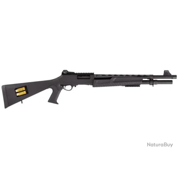 Fusil � pompe Hatsan Escort Slug Tactical - Canon ray� - Cal. 12/76
