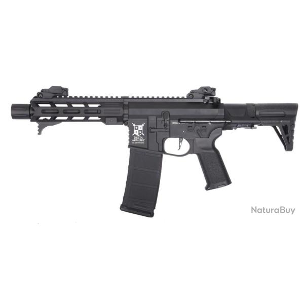 REPLIQUE DELTA ARMORY M4 AR15 PDW TALOS 2 FULLMETAL M-LOK NOIR AEG 1.4J