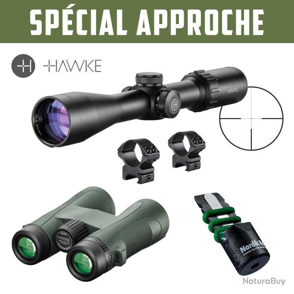 Pack sp�cial approche : optiques Hawke .223/.308 Marksman (9x)