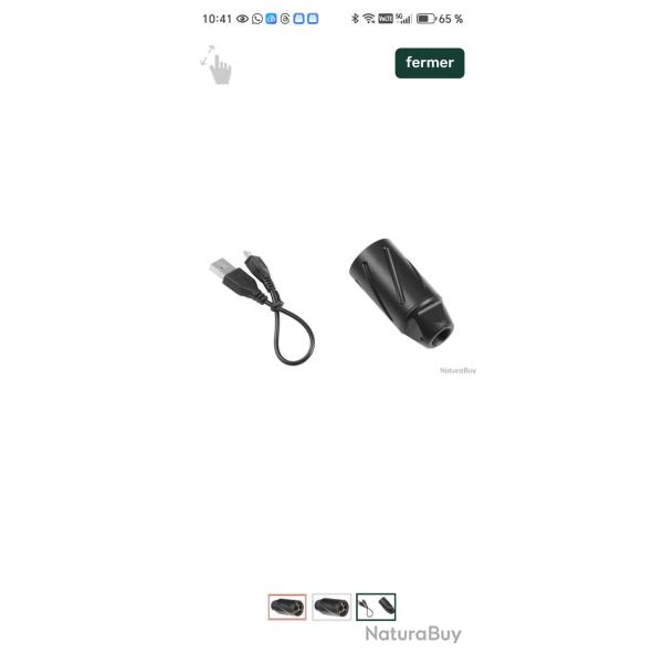 Silencieux Traceur Tactical AK2 Lancer Tactical - Noir