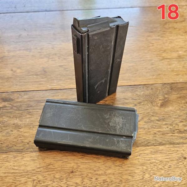 Lot de 2 chargeurs M14 M1A calibre 308 Win (20 coups)