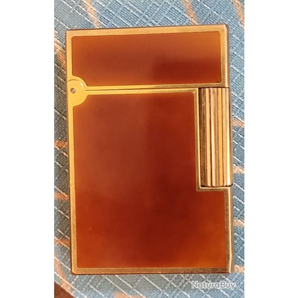Briquet Dupont plaqu� or et laqu� de Chine 1969 dans son �crin