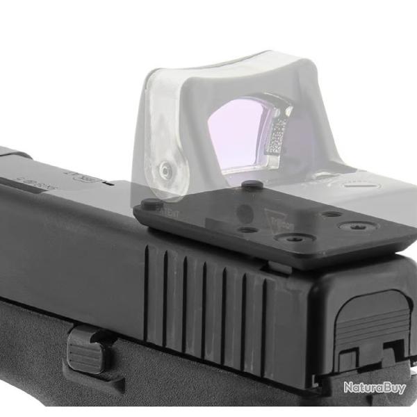 Platine pour montage red dot RMR sur Glock