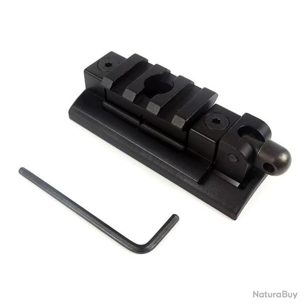 Adaptateur de Rail picatinny et attache grenadi�re rotative