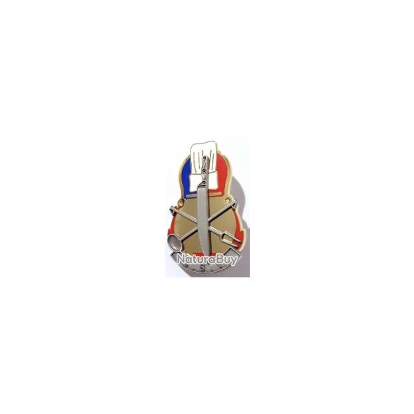 Pin's calot  Brevet Militaire Restauration / Cuisine Arm�e Fran�aise