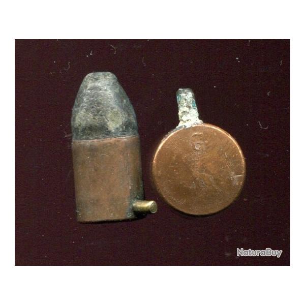 12 mm � Broche - tr�s ancienne production GEVELOT (circa 1870) - marque en relief : G