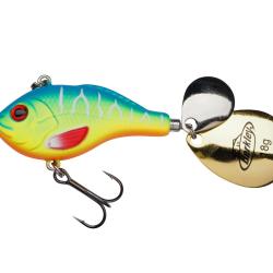 Poisson Nageur Berkley Pulse Spintail XL 18g 18g 8cm Blue Back Chart