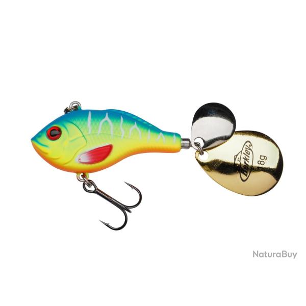 Poisson Nageur Berkley Pulse Spintail XL 18g 18g 8cm Blue Back Chart
