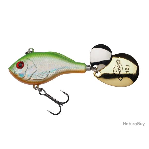 Poisson Nageur Berkley Pulse Spintail XL 18g 18g Candy Lime 8cm