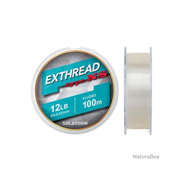 Fluorocarbone Toray Solaroam Exthread ?ype NS 100m 0,37mm 100m 20 lbs / 10 kg