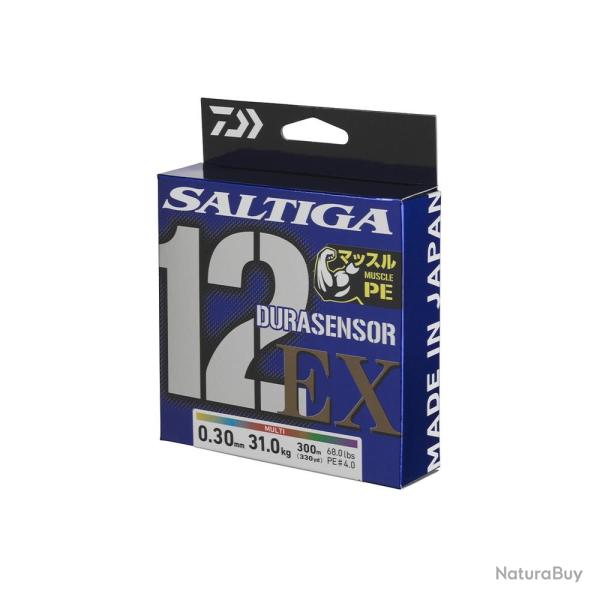 Tresse Daiwa Saltiga 12 Ex DuraSensor 300m 300m 12/100 10kg