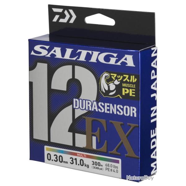 Tresse Daiwa Saltiga 12 Ex DuraSensor 400m 400m 30/100 31kg