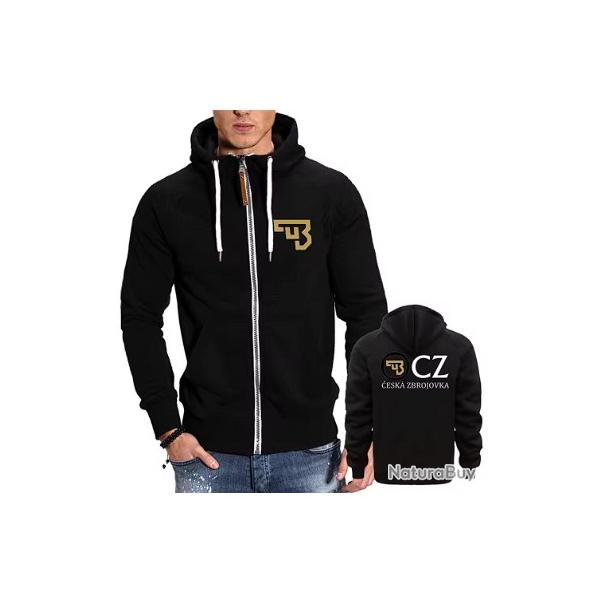 Sweat CZ noir type 1- LIVRAISON GRATUITE