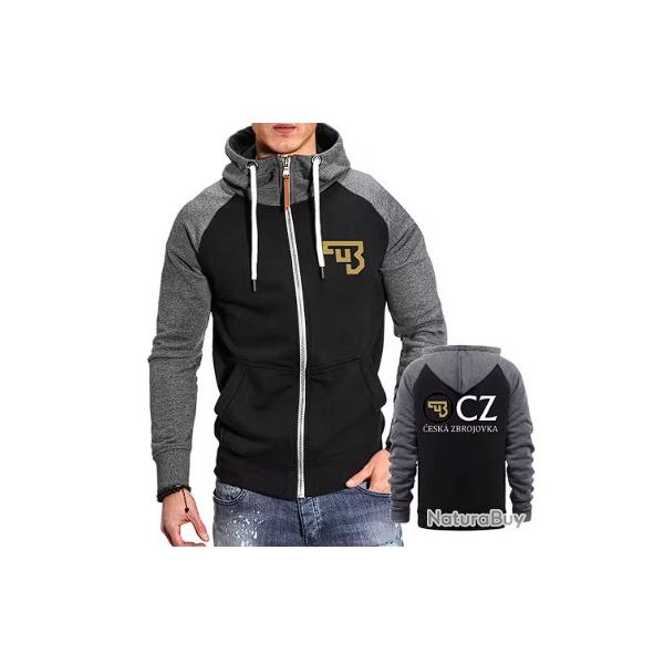 Sweat CZ noir type 2- LIVRAISON GRATUITE