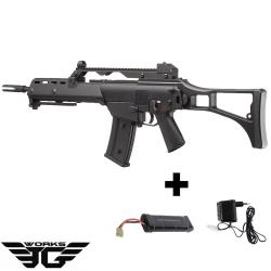 R&eacute;plique G36 AEG &eacute;lectrique JG Works 360-400 FPS - JG0738