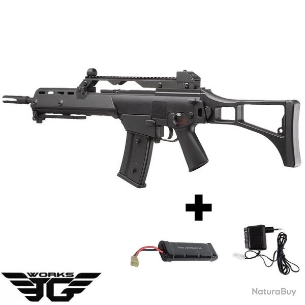 R�plique G36 AEG �lectrique JG Works 360-400 FPS - JG0738