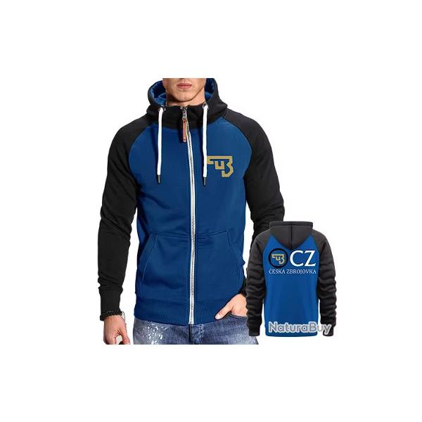 Sweat CZ bleu type 2- LIVRAISON GRATUITE