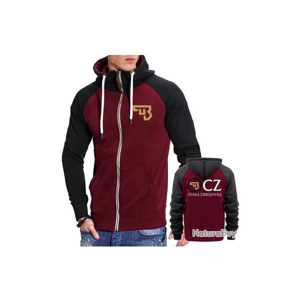 Sweat CZ rouge type 2- LIVRAISON GRATUITE