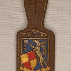 Insigne 35&egrave;me R&eacute;giment d'Artillerie Para guerre 50/60