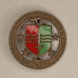 Insigne du 2&egrave;me Corps d'Arm&eacute;e Rhin et Danube occupation