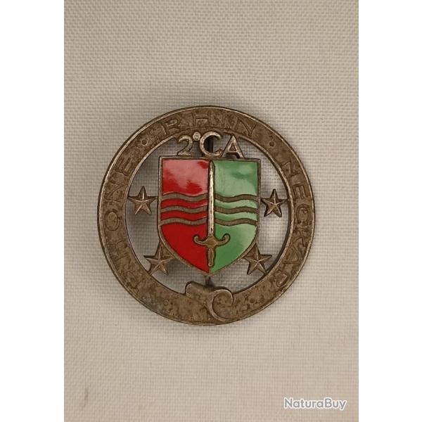 Insigne du 2�me Corps d'Arm�e Rhin et Danube occupation