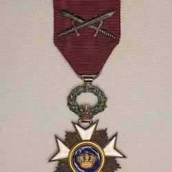 M&eacute;daille ordre de la couronne Belge L&eacute;opold II