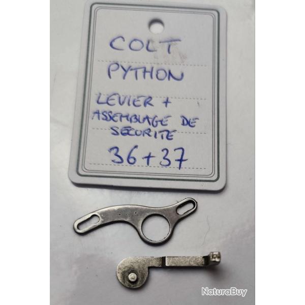 PI�CE COLT MOD. PYTHON - LEVIER DE SECURITE + ASSEMBLAGE